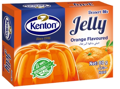 Kenton Vegetal Jelly Orange Powder 80 gr
