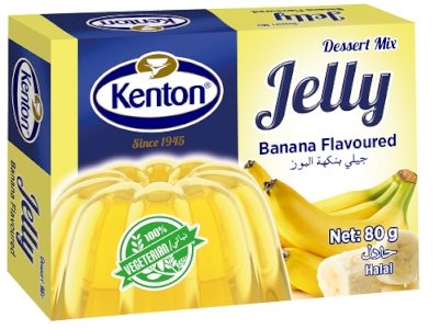 Kenton Vegetal Jelly Banana Powder 80 gr