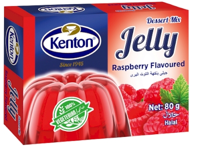 Kenton Vegetal Jelly Raspberry Powder 80 gr