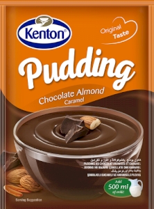 Kenton Pudding Chocolate Almond And Caramel  100 gr