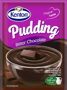 Kenton Pudding Dark Bitter Chocolate  100 gr