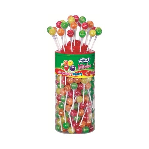   Vidal Lotta Lollies Assorted   (per lollipop) 