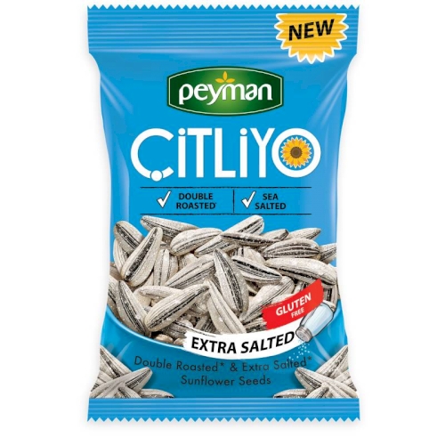 Peyman Citliyor Gluten Free Sunflower Seeds  Extra Salted  250g