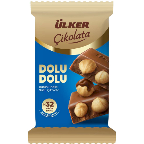 Ulker Chocolate filled with 32% Hazelnut 80g