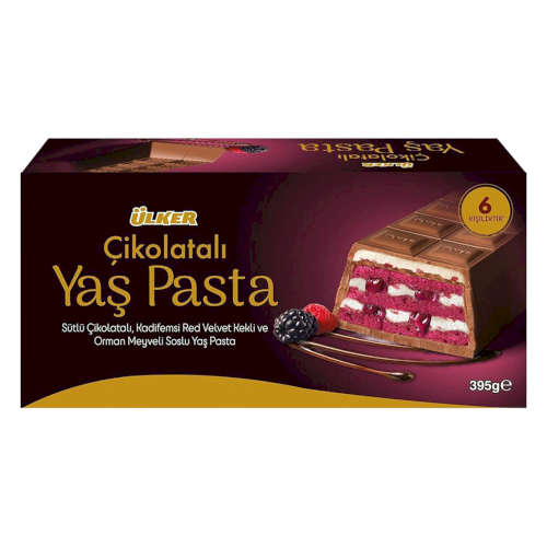 ULKER CHOCOLATE RED VELVET YAS PASTA (00263-08) 6 PIECES